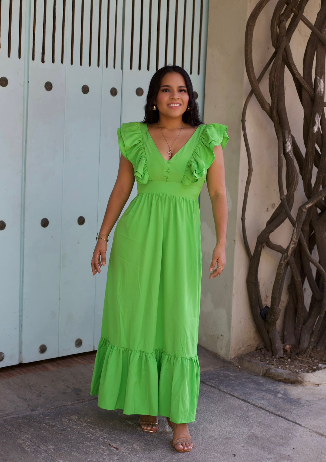 VESTIDO LARGO REF 9484